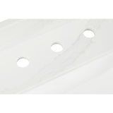 43 in. W x 22 in. D x 0.75 in. H Quartz Vanity Top in Statuario White with White Basin - Super Arbor