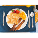 Classic 10.25-In Dinner Plates Winter Frost White (Set of 6)