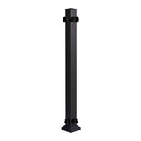 Fiberon 42 in. CitySide Traditional Aluminum Corner Post