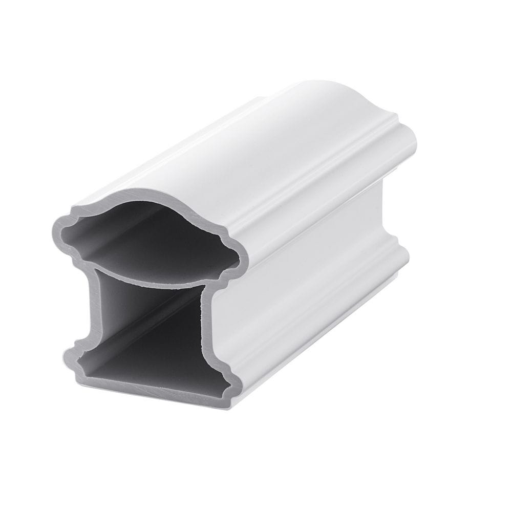 Fiberon ArmorGuard Classic 70 in. White Composite Rail Kit
