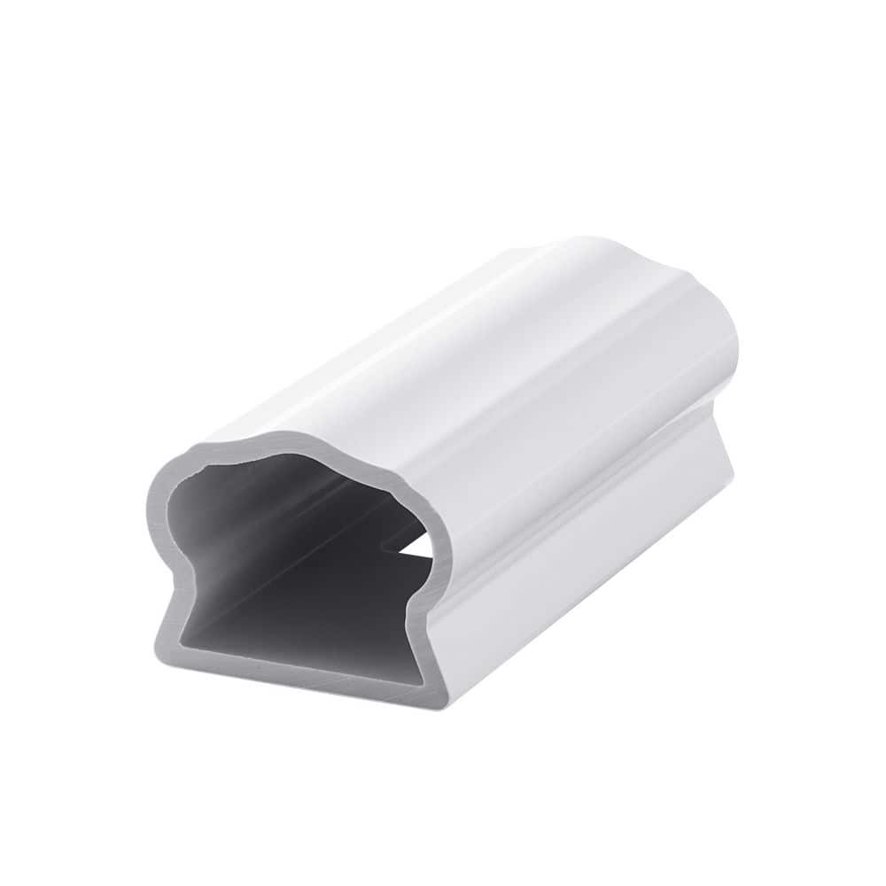 Fiberon ArmorGuard Deluxe 70 in. White Composite Rail Kit