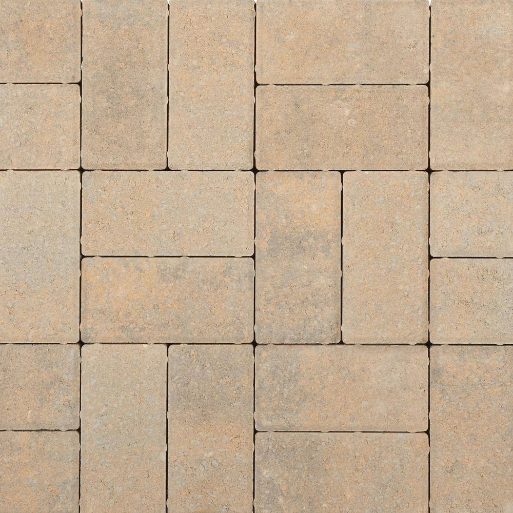 Pavestone Paper Sample Only of Holland 7.87 in. L x 3.94 in. W x 1.77 in. H 45 mm Fieldstone Blend Concrete Paver (1-Piece)