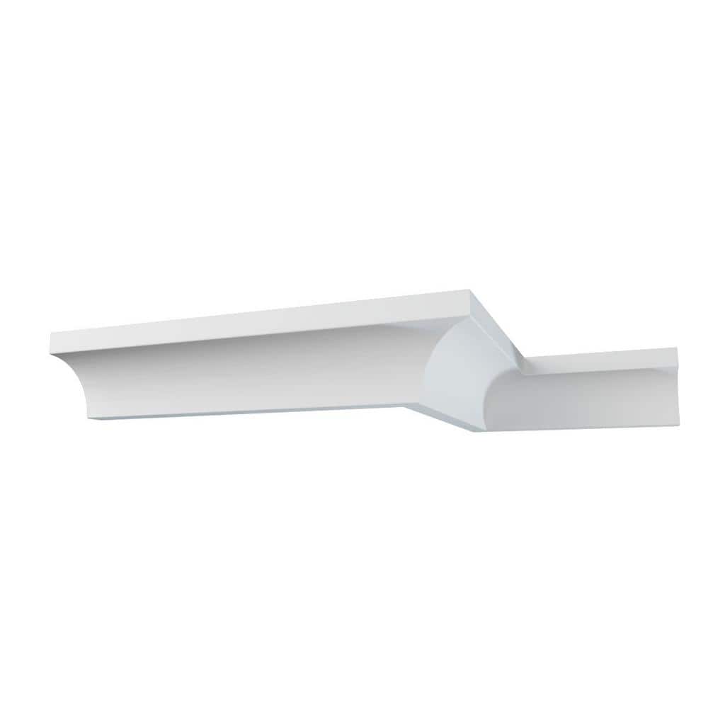 Ekena Millwork WM86 0.56 in. D x 1.63 in. W x 96 in. L Wood (Finger Joint Pine) Crown Molding
