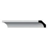Ekena Millwork WM86 0.56 in. D x 1.63 in. W x 96 in. L Wood (Finger Joint Pine) Crown Molding