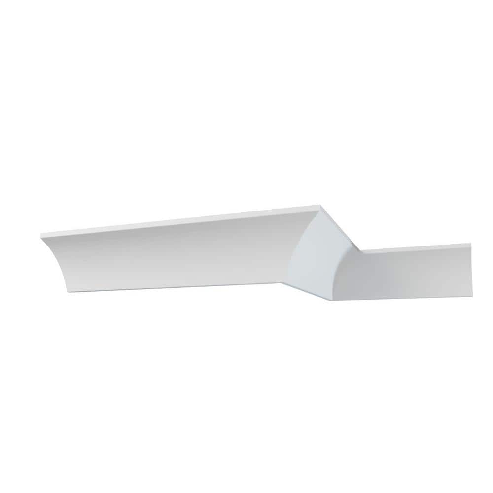 Ekena Millwork WM291 0.75 in. D x 5.25 in. W x 96 in. L Wood (Fingerjoint Pine) Crown Moulding