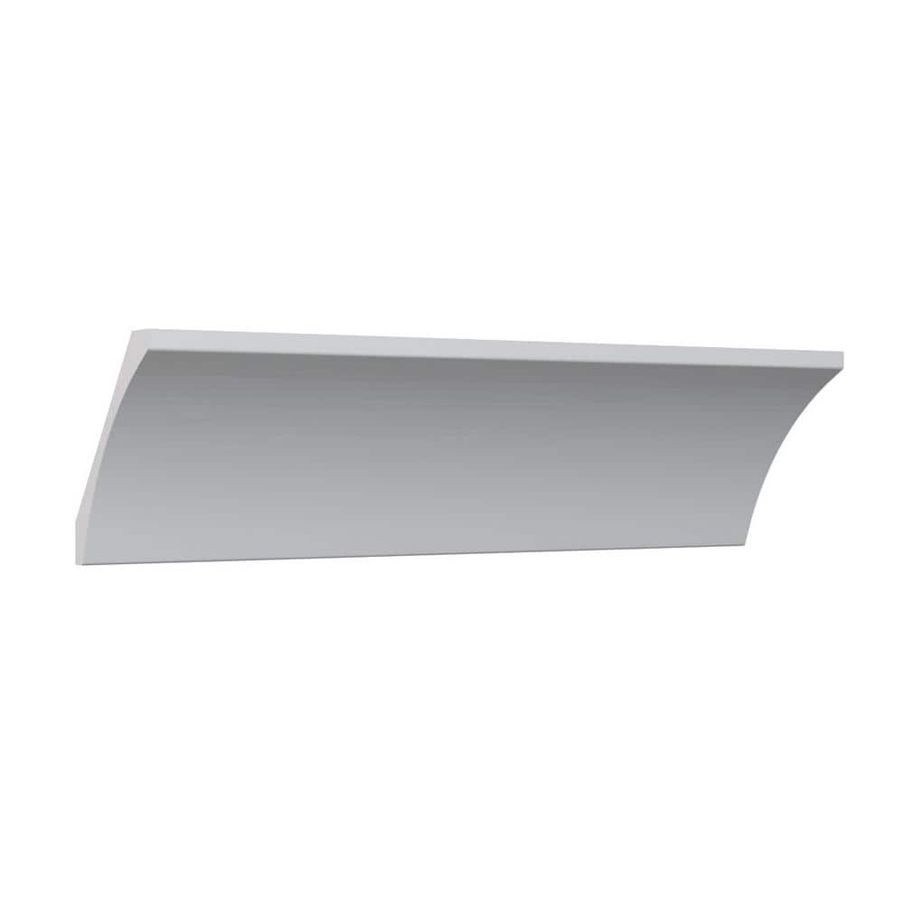 Ekena Millwork WM291 0.75 in. D x 5.25 in. W x 96 in. L Wood (Fingerjoint Pine) Crown Moulding