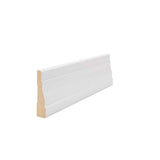 HOUSE OF FARA WM 356 9/16 in. D x 2-1/4 in. W x 84 in. L Prefinished White Wood Finger-Joined Casing Moulding