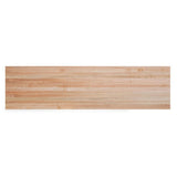 Swaner Hardwood 8 ft. L x 25 in. D x 1.5 in. T Finished Maple Solid Wood Butcher Block Countertop With Square Edge