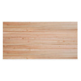 Swaner Hardwood 8 ft. L x 48 in. D x 1.75 in. T Finished Maple Solid Wood Butcher Block Countertop With Eased Edge