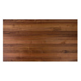 Swaner Hardwood 8 ft. L x 25 in. D x 1.5 in. T Finished Walnut Solid Wood Butcher Block Countertop With Square Edge