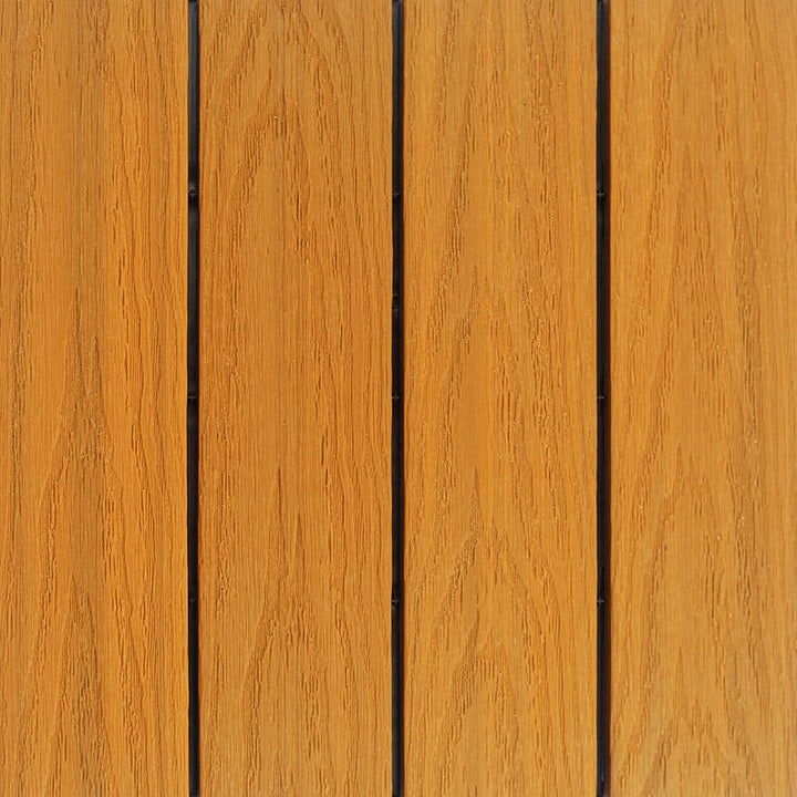 NewTechWood UltraShield Naturale 1 ft. x 1 ft. Quick Deck Outdoor Composite Deck Tile Sample in Floridian Orange