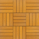 NewTechWood UltraShield Naturale 1 ft. x 1 ft. Quick Deck Outdoor Composite Deck Tile Sample in Floridian Orange