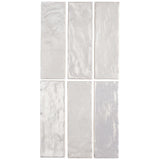 Amagansett Fog 2 in. x 8 in. 9 mm Satin Ceramic Wall Tile (5.38 sq. ft. / box)