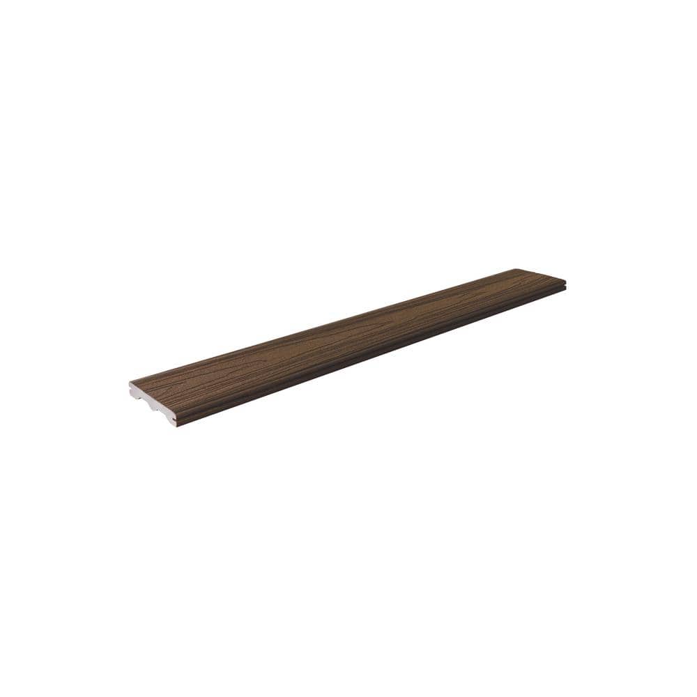 Fiberon ArmorGuard Forest Brown Composite Decking Board 8 ft.
