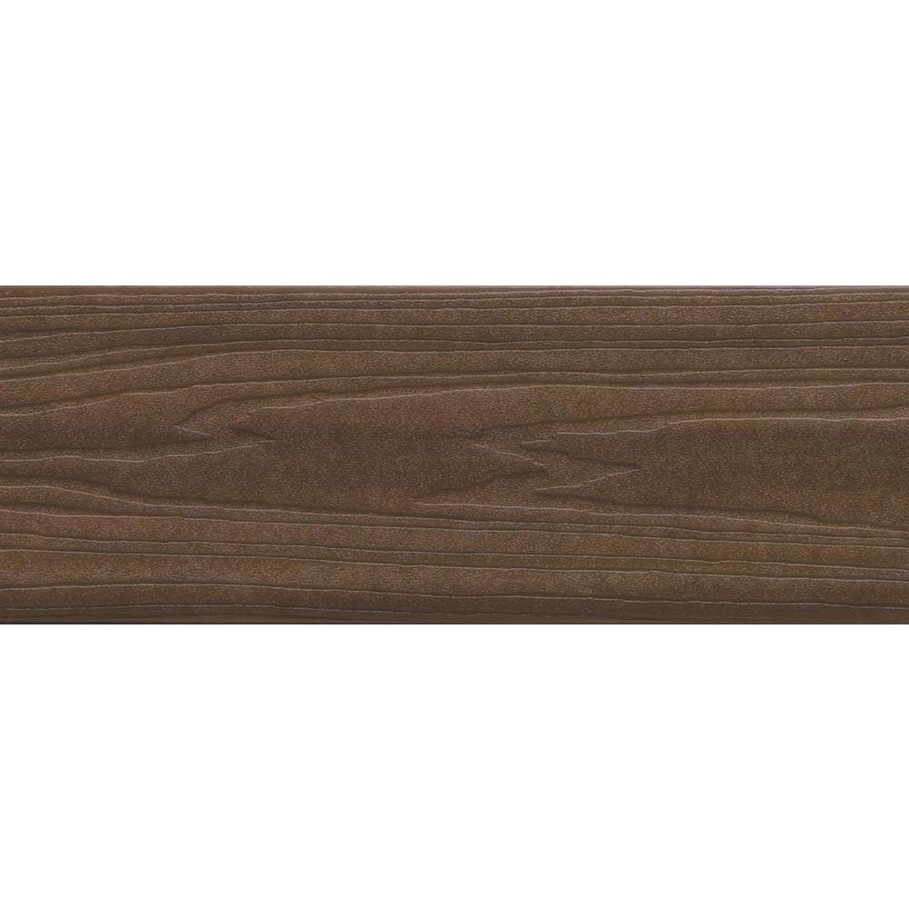 Fiberon ArmorGuard Forest Brown Composite Decking Board 8 ft.