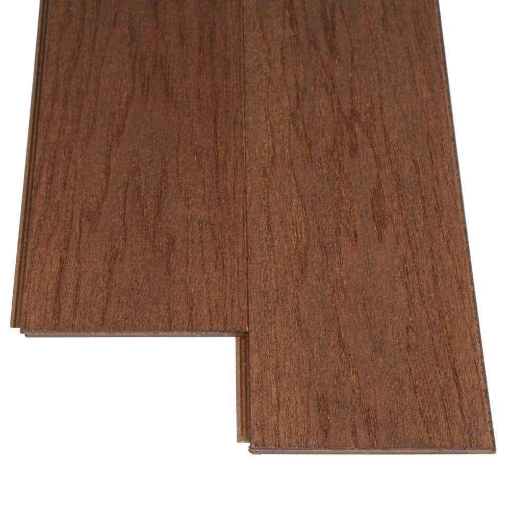 HOMELEGEND Forest Trail Hickory 3/8 in. T x 5 in. W Wire Brushed Engineered Hardwood Flooring (19.7 sqft/case)