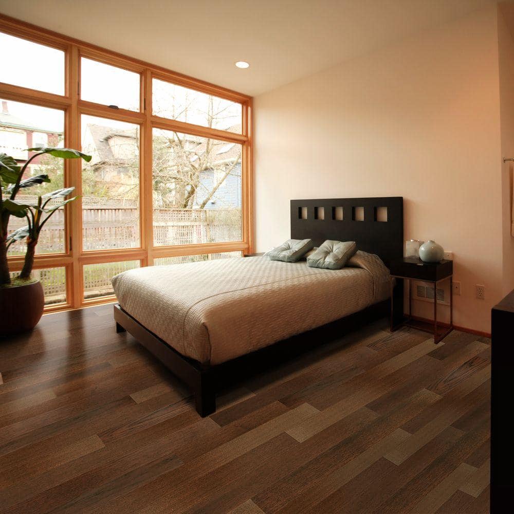 HOMELEGEND Forest Trail Hickory 3/8 in. T x 5 in. W Wire Brushed Engineered Hardwood Flooring (19.7 sqft/case)