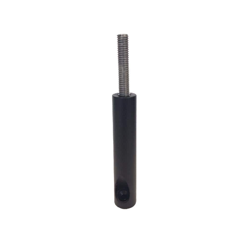 FORTRESS Fe26 Horizontal Cable Rail Black Sand Vertical I-Support