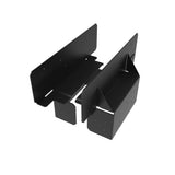 FORTRESS 5.5 in. Evolution Steel Black Deck Framing Double Beam to Post Bracket