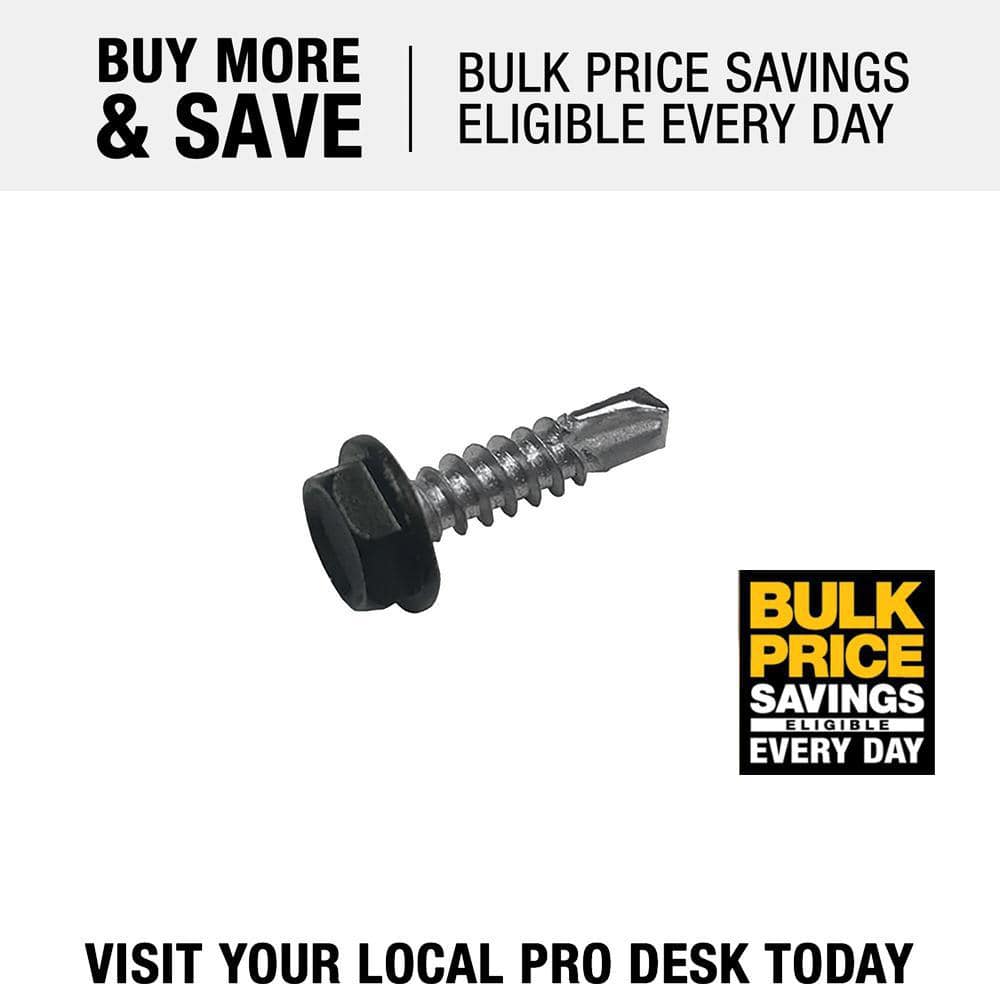 FORTRESS Evolution Steel Black Deck Framing 3/4 in. Self-Drilling Screw  (250-Pack)