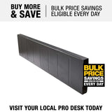 FORTRESS 2 in. x 11 in. x 16 ft. Evolution Black Steel Deck Framing Structural Beam