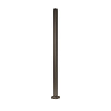 FORTRESS Fe26 2 in. x 55.5 in. Bronze Steel Railing Post for Stairs
