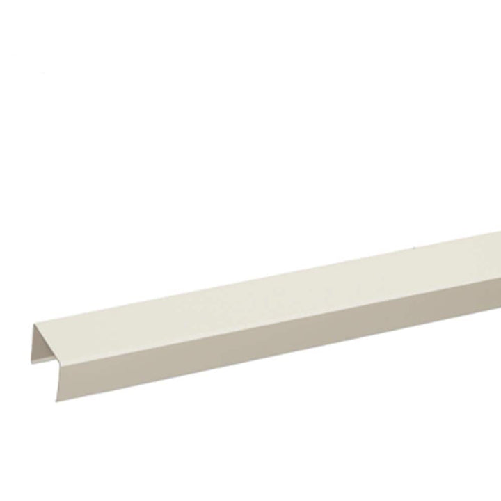 FORTRESS Al13 Home 6 ft. W x 2.6 in. H Aluminum Matte White Flat Accent Top Rail