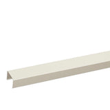 FORTRESS Al13 Home Rail 1.81 in. H x 2.6 in. W Matte White Aluminum Flat Accent Top Rail Stair Railing Kit