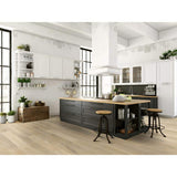 Blue Ridge Hardwood Flooring Castlebury French Linen Eurosawn White Oak 3/4 in. T x 4 in. W Wire Brushed Solid Hardwood Flooring (16 sq.ft./case)