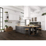 Blue Ridge Hardwood Flooring Castlebury French Roast Eurosawn White Oak 3/4 in. T x 4 in. W Wire Brushed Solid Hardwood Flooring (16 sq. ft./Case)