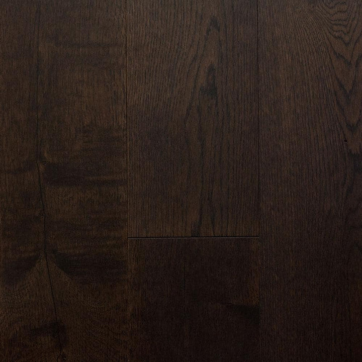 Blue Ridge Hardwood Flooring Castlebury French Roast Eurosawn White Oak 3/4 in. T x 4 in. W Wire Brushed Solid Hardwood Flooring (16 sq. ft./Case)