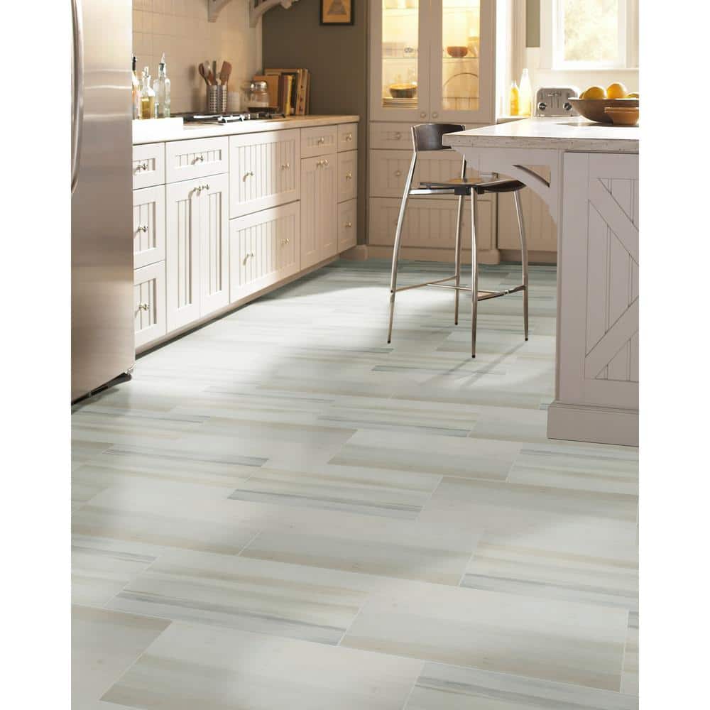 MSI Fresco Blanco 12 in. x 24 in. Matte Porcelain Stone Look Floor and Wall Tile (12 sq. ft./Case)