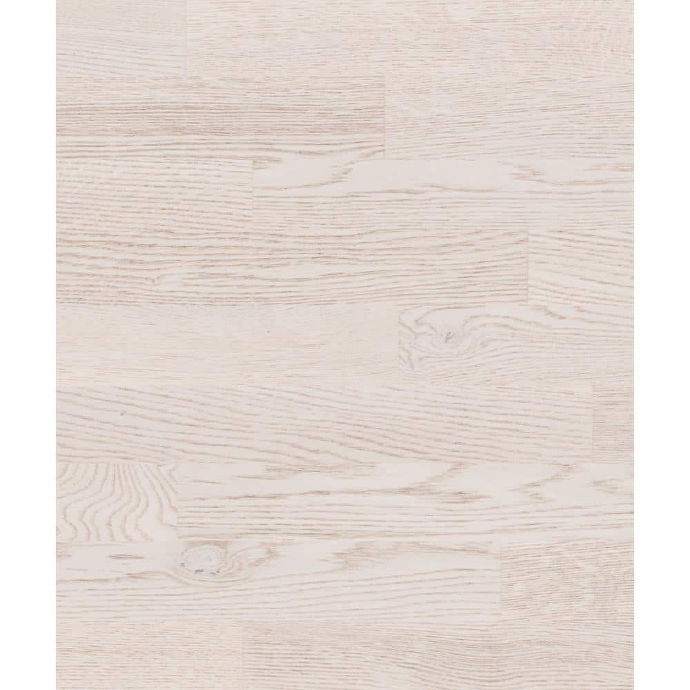 Baltic Wood Frosty European Oak 1/2 in. T x 7.2 in. W Click Lock Wire Brushed Engineered Hardwood Flooring (38.6 sq.ft./case)