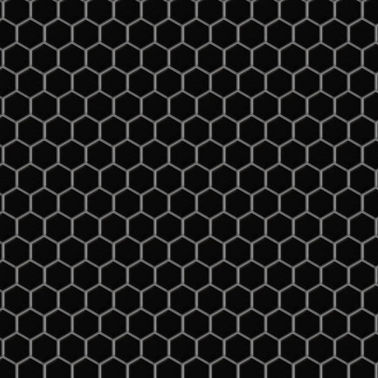 Merola Tile Metro Hex Matte Black 10-1/4 in. x 11-7/8 in. x 5 mm Porcelain Mosaic Tile (8.65 sq. ft. / Case)