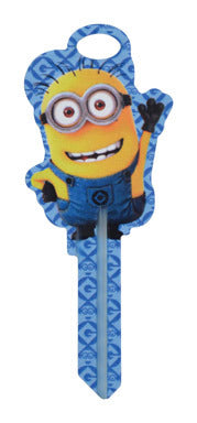 Hillman Minions House/Padlock Universal Key Blank, Double-Sided, 66/97/KW1/10