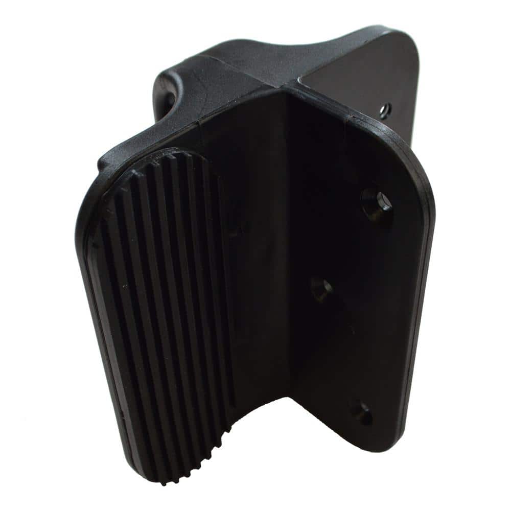 Black Nylon Polymer Gate Handle and Stop