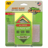 Gator 2-5/8 in. x 5 in. Hook and Loop Premium Multi-Surface Sanding Tool Assorted Grit Kit