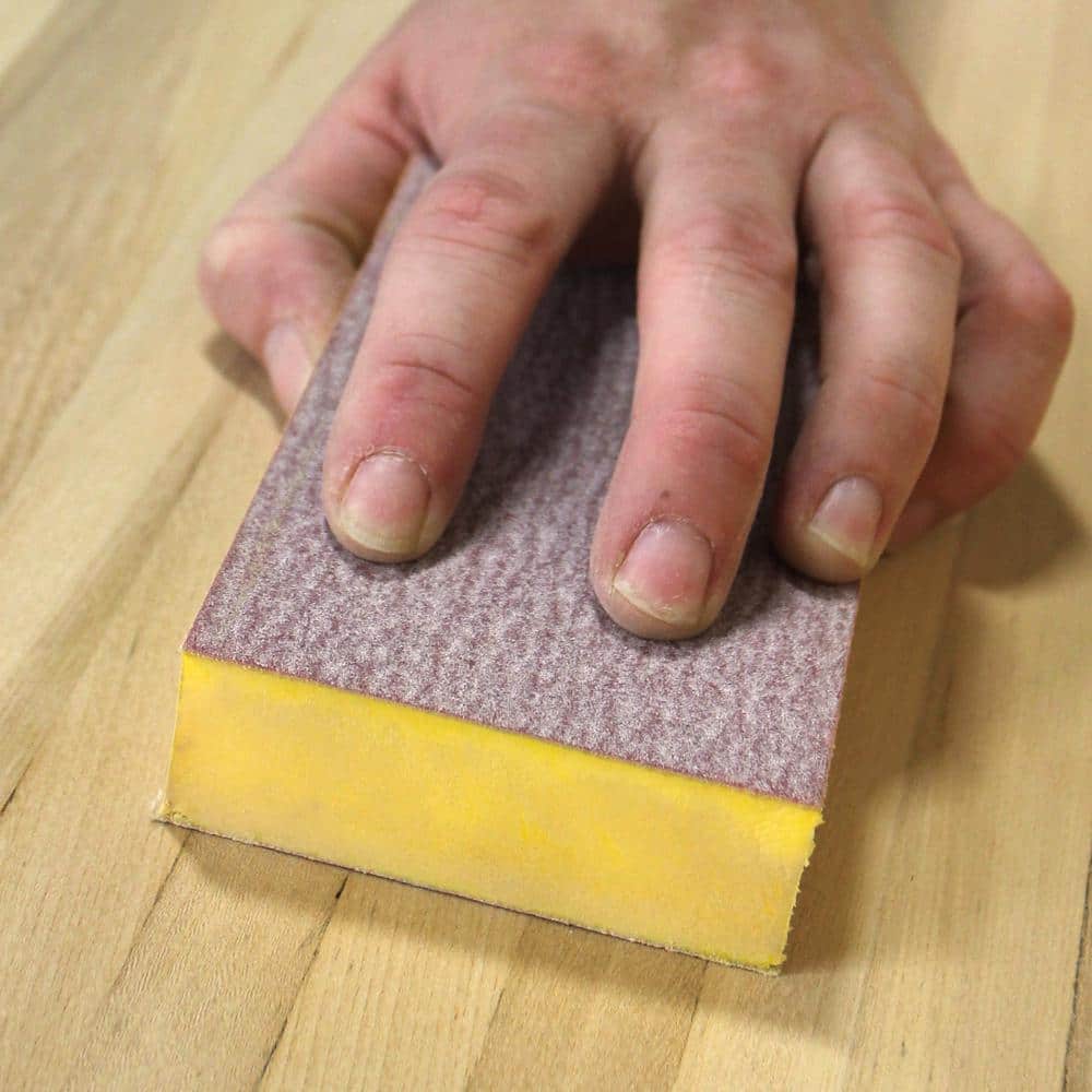Gator Super Sponge 3 in. x 5 in. x 1 in. Very Fine 180-Grit Sanding Sponge