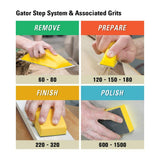 Gator Super Sponge 3 in. x 5 in. x 1 in. Very Fine 180-Grit Sanding Sponge