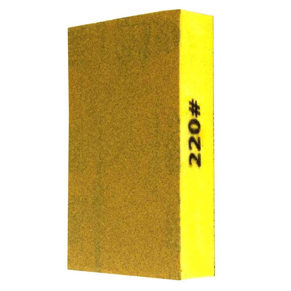 Gator Super Sponge 3 in. x 5 in. x 1 in. Very Fine 220-Grit Sanding Sponge