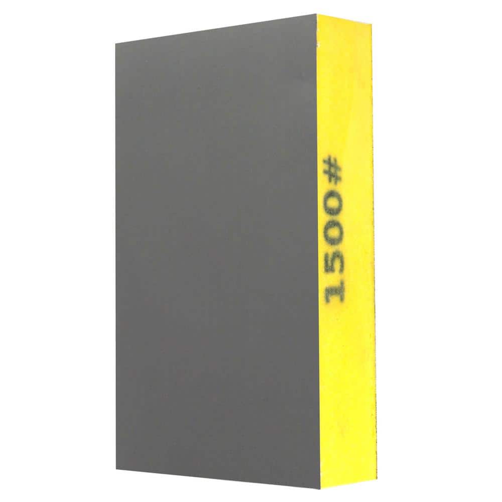 Gator Super Sponge 3 in. x 5 in. x 1 in. Mirror Fine 1500-Grit Sanding Sponge