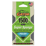 Gator Super Sponge 3 in. x 5 in. x 1 in. Mirror Fine 1500-Grit Sanding Sponge