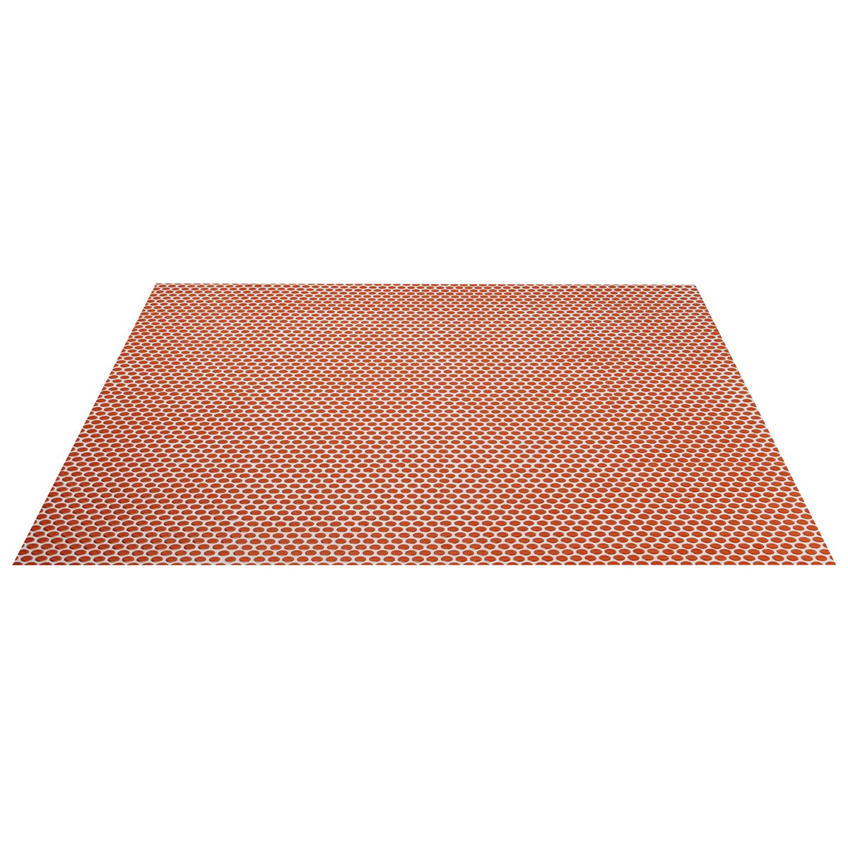 Eden Orange Nectar Rimmed Penny Round Polished Porcelain Mosaic Tile