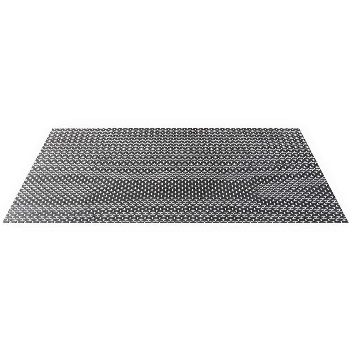 Eden Black 1" Hexagon Polished Porcelain Mosaic Tile