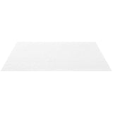 Eden White 1" Hexagon Polished Porcelain Mosaic Tile