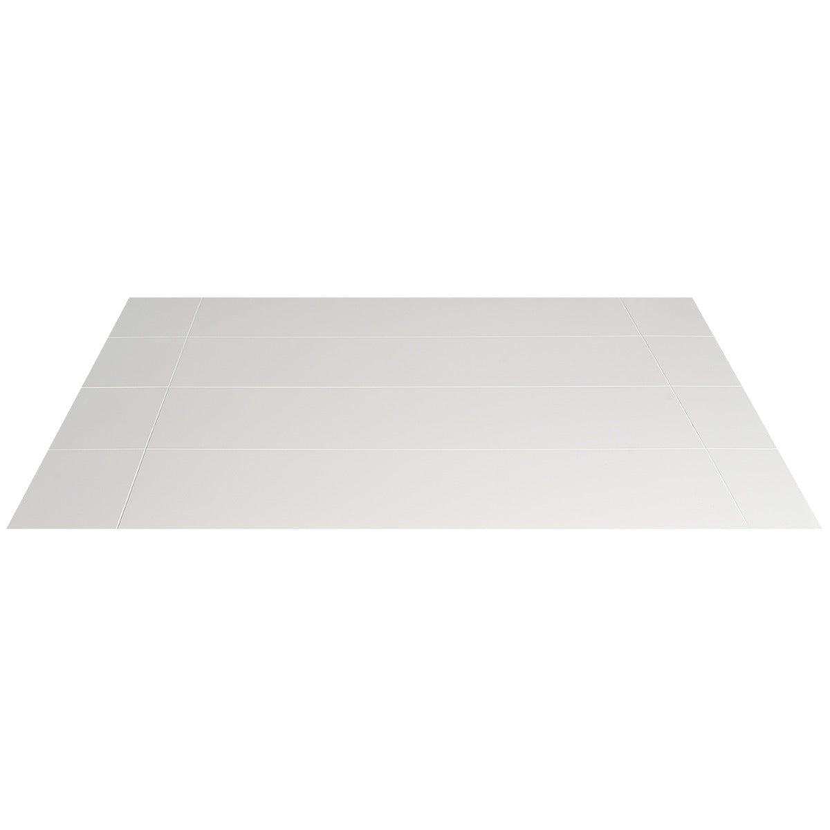 Lux Tile Reverb White 12x36 Matte Ceramic Wall Tile