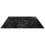 Bejeweled Black Multicolor 24x48 Polished Porcelain Tile - Lux Tile