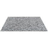 Lux Tile Terrazzo Hex Nero Black & White 9" Matte Porcelain Tile