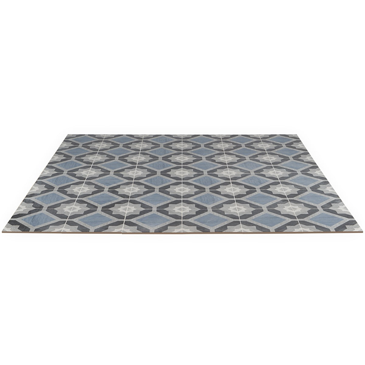 Delancey Starwood Blue 8x8 Matte Porcelain Tile - Lux Tile