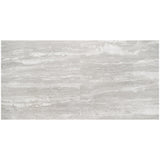 Basic Travertine Silver 24x48 Matte Porcelain Tile - Lux Tile